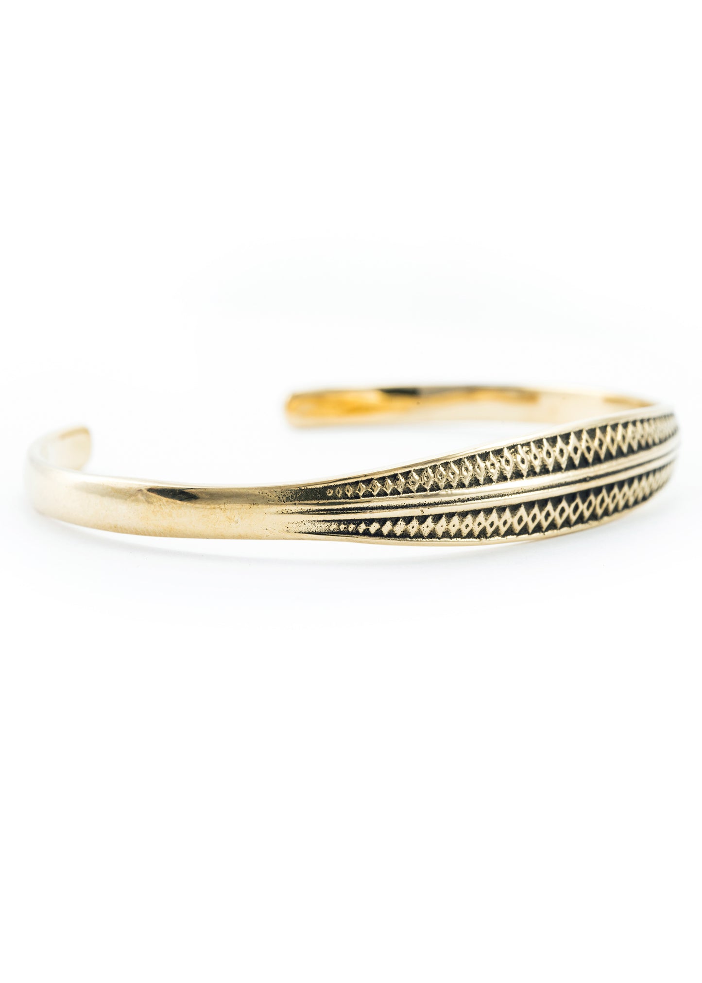 Wikinger Armreif Bronze Terslev Stil – Fundreplik Armring