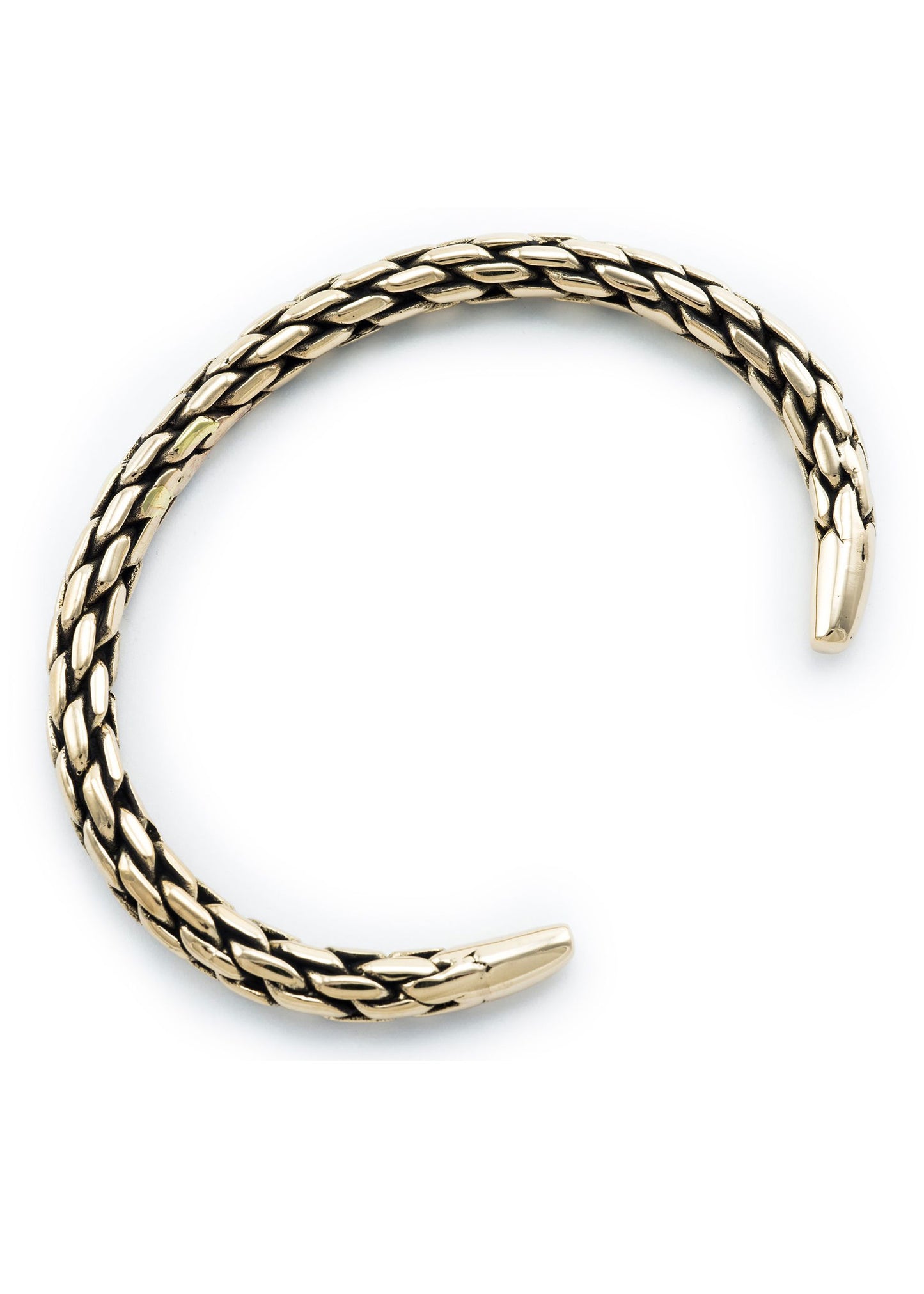 Wikinger Armreif Bronze massiv – historischer Armring