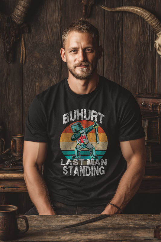 Buhurt Herren Premium T-Shirt - Dabing Cartoon Ritter