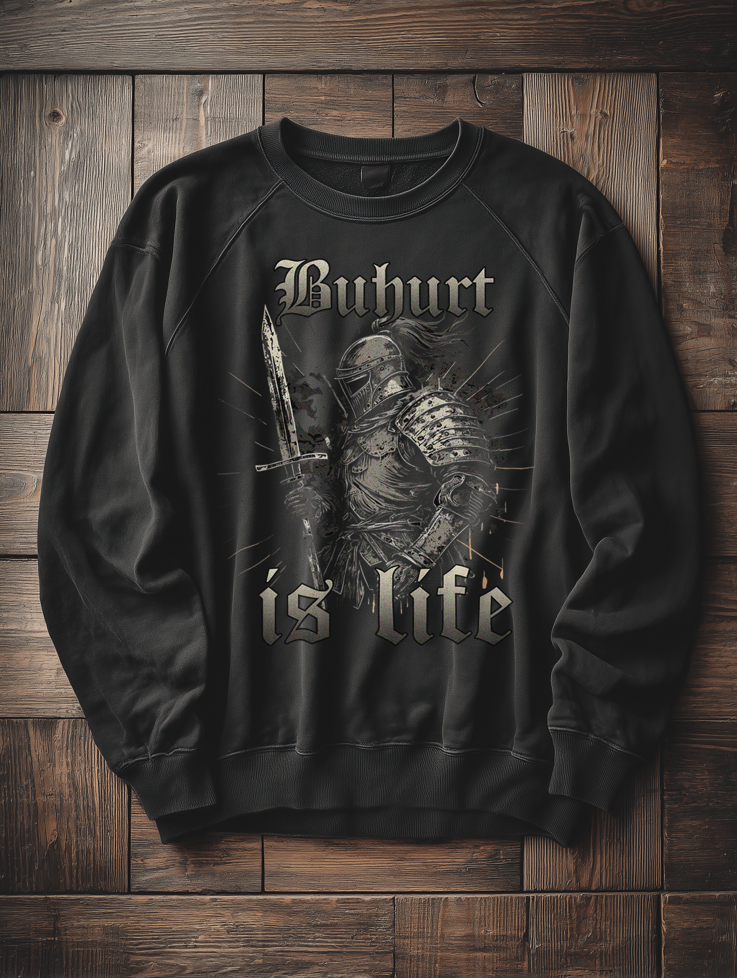 Buhurt Is Life | Damen Bio Oversized Sweatshirt | Oversized Pullover