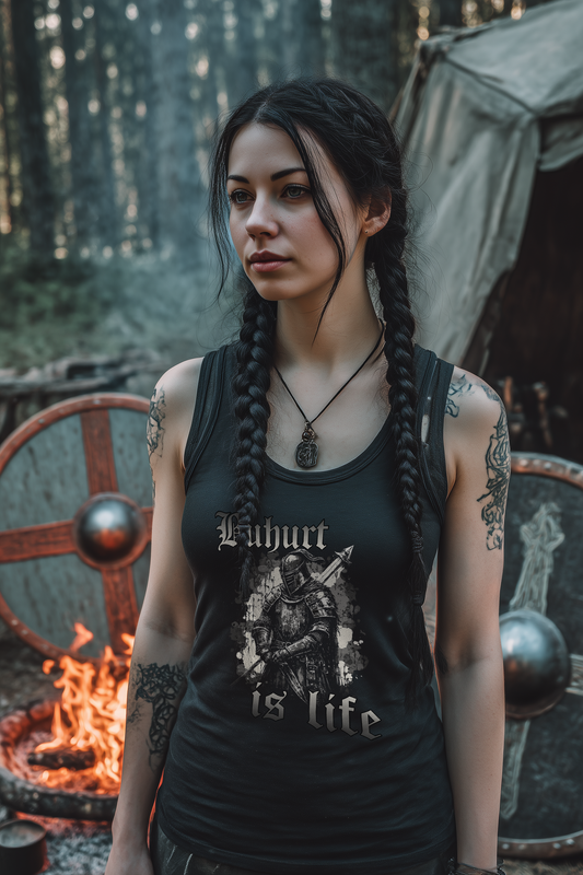 Buhurt Is Life Damen Tank Top- Frauen Bio Tank Top