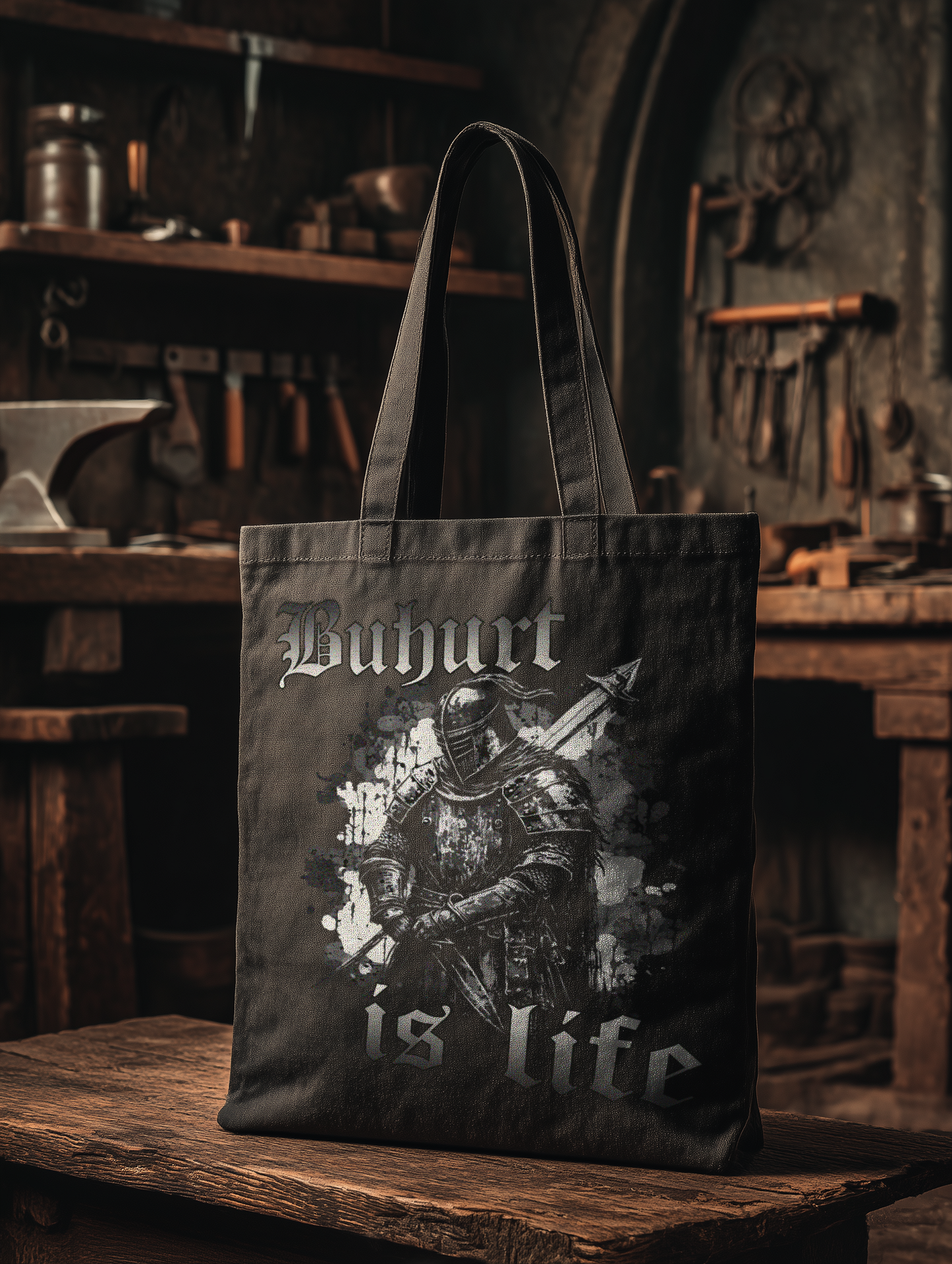 Buhurt is Life – Bio Stoffbeutel