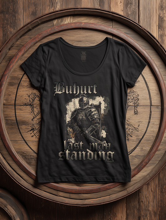 Buhurt Last Man Standing Damen Shirt Bio Lightweight T-Shirt