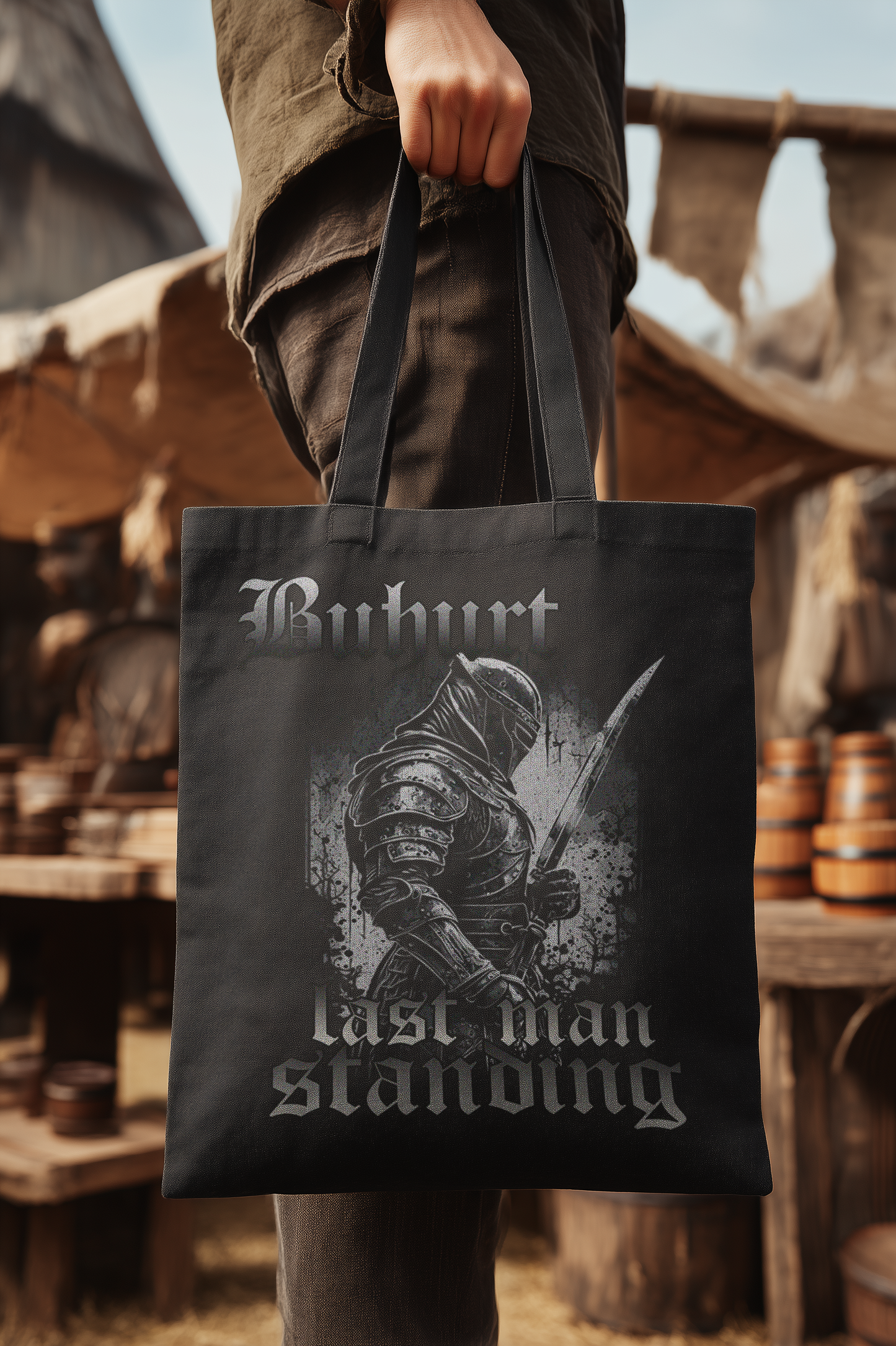 Buhurt Last Man Standing | Krieger Edition | Bio Stoffbeutel