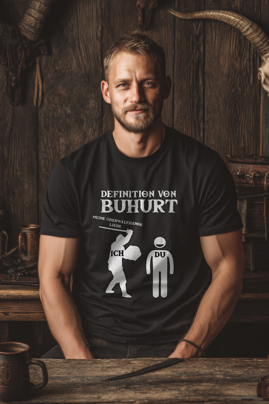 Buhurt Herren Premium T-Shirt - Die Definition von Buhurt
