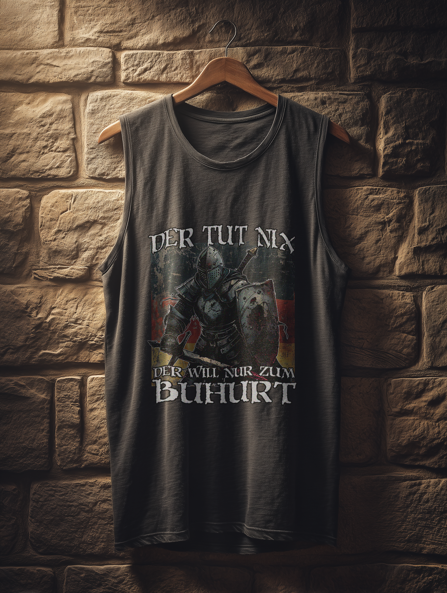 Der tut nix â der will nur zum Buhurt â Battlefield Edition â Herren Bio Tank Top