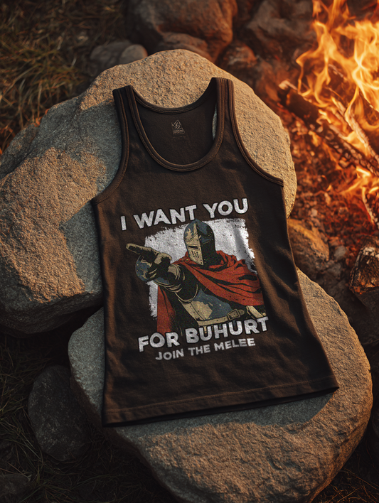 I Want You For Buhurt Damen Tank Top Bouhourt Frauen Bio Tank Top