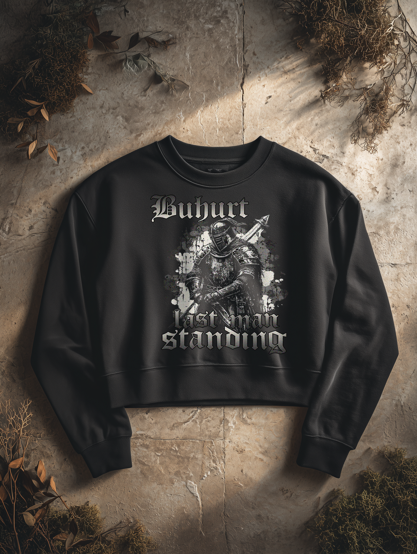 Buhurt Bio Boxcut Damen Pullover | Last Man Standing | Bouhourt Sweatshirt