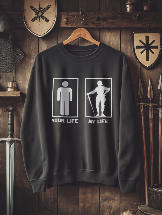 Buhurt Herren Premium Sweatshirts - My Buhurt Life- Bouhourt Männer Pullover