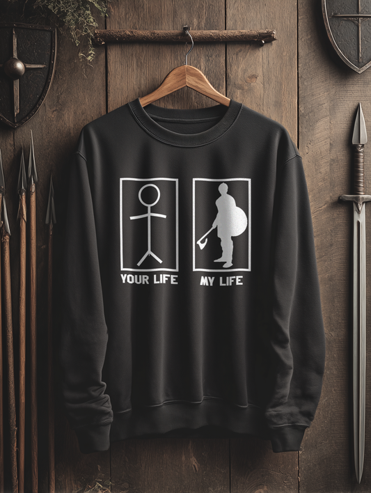 Buhurt Herren Premium Sweatshirt - My Buhurt Life- Bouhourt Männer Pullover