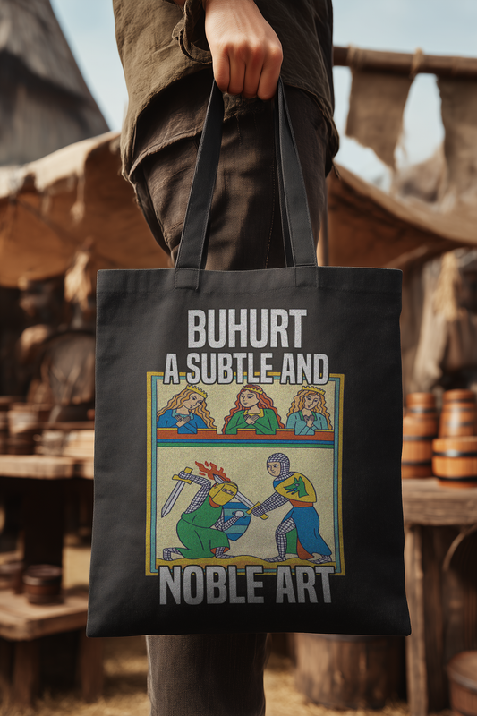 Buhurt – The Noble Art – Bio Stoffbeutel