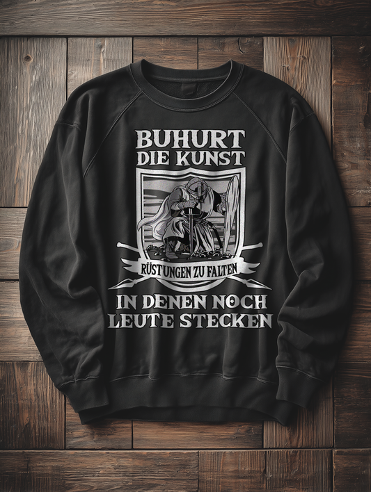 Die Kunst Rüstungen zu Falten - Damen Bio Oversized Sweatshirt