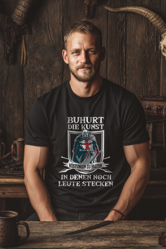 Buhurt Herren Premium T-Shirt - Buhurt die Kunst Rüstungen zu falten Männer Shirt