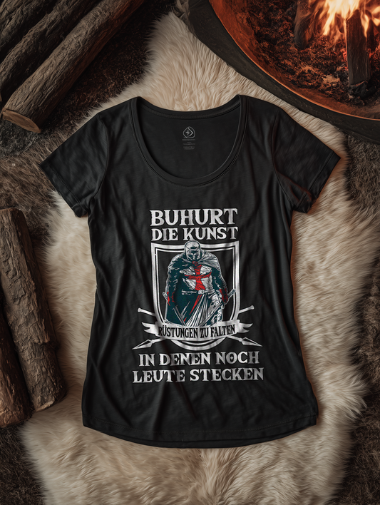 Rüstungen Falten - Buhurt Damen Lightweight T-Shirt Rüstungen Falten HEMA