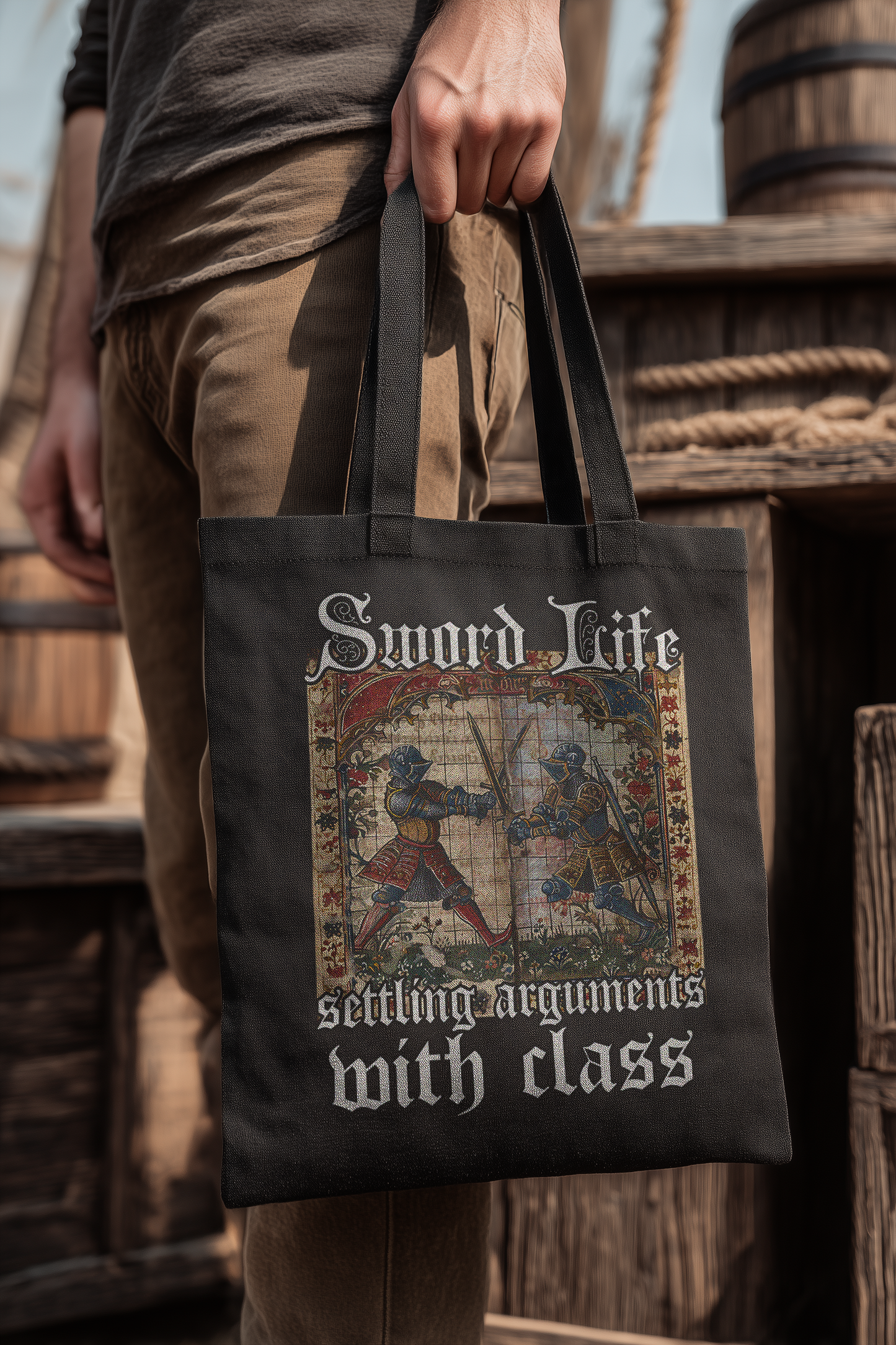 Sword Life | Settling Arguments with Class | Bio Stoffbeutel