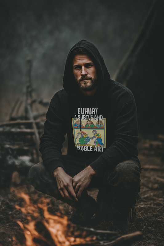 Buhurt Herren Hoodie - "Die Subtile Und Noble Kunst" Bouhourt Männer Hoodie