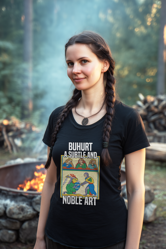 Buhurt Eine Subtile Und Noble Kunst - Buhurt Damen T-Shirt Noble Art