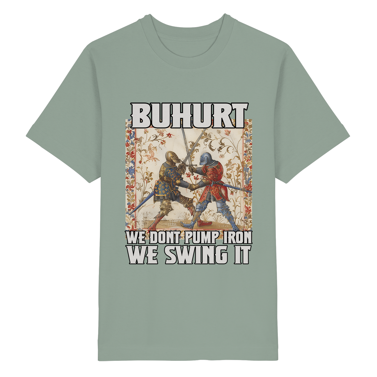Buhurt We Swing It Shirt Oversize 240g Bio Baumwolle Oversized T-Shirt
