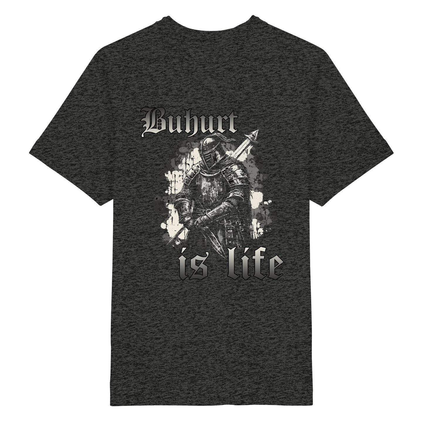 Heavy Oversized Organic T-Shirt- Buhurt Is Life