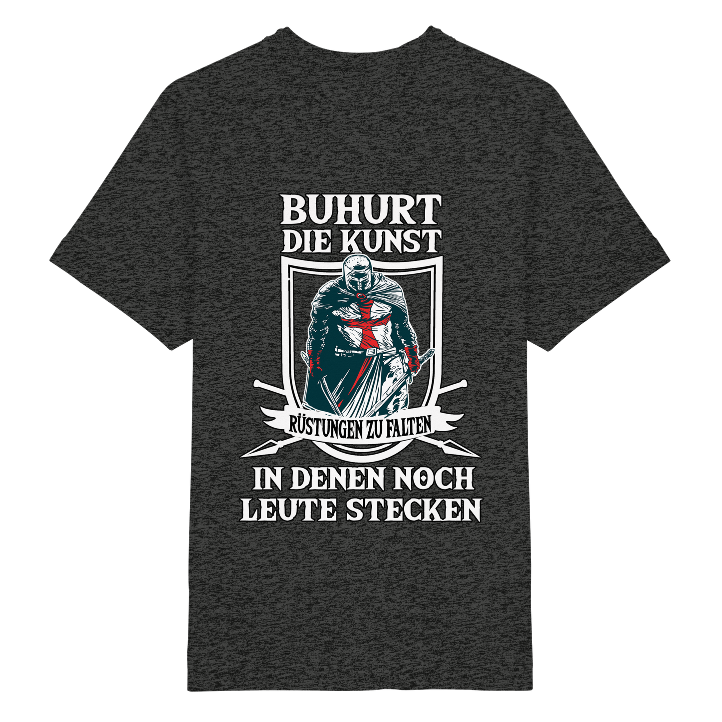 Buhurt Rüstungen falten Shirt 240g Oversize Herren T-Shirt