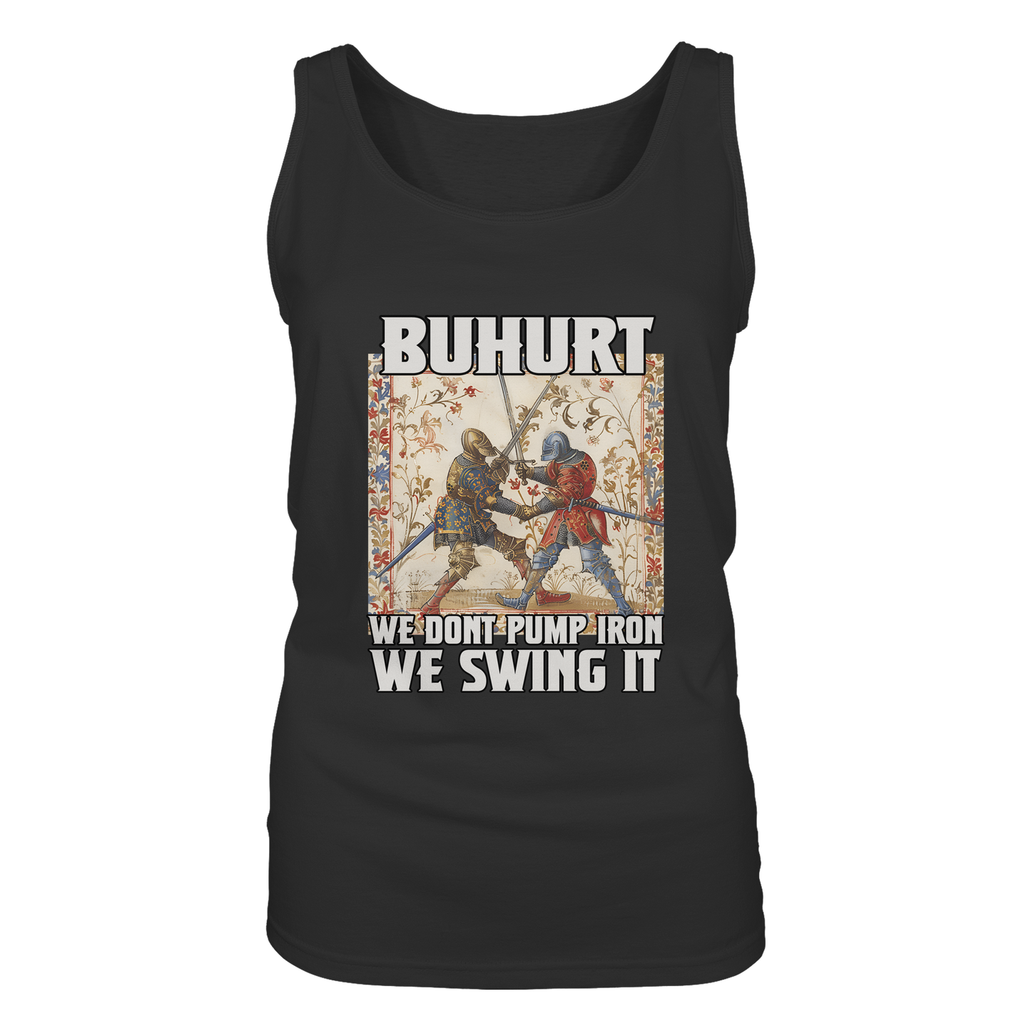 Ritter Stundenbuch Buhurt Damen Tank Top - Frauen Bio Tank Top