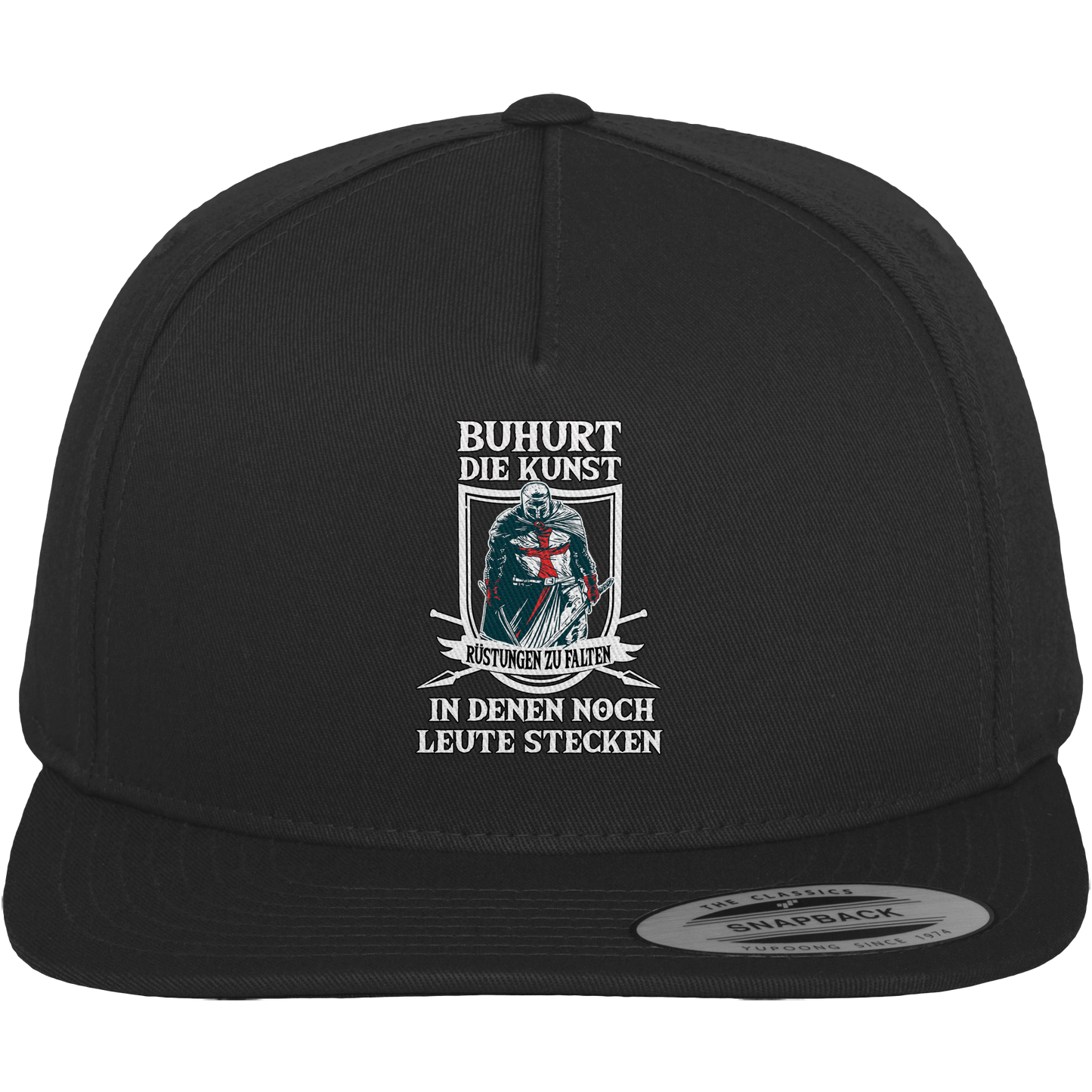 Buhurt – Die Kunst, Rüstungen zu falten | Premium Snapback Cap