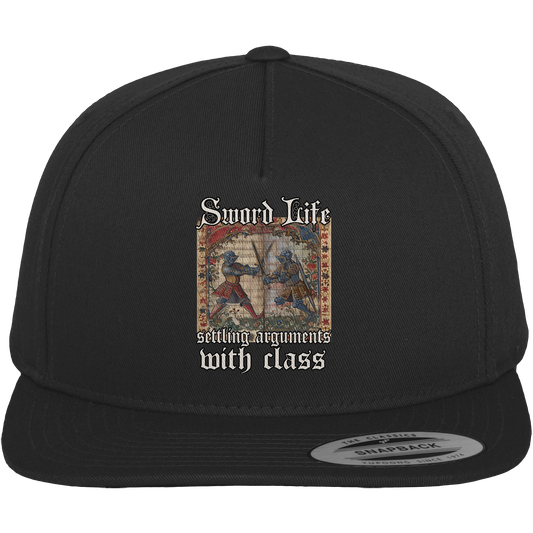 Sword Life | Settling Arguments with Class | Premium Snapback Cap