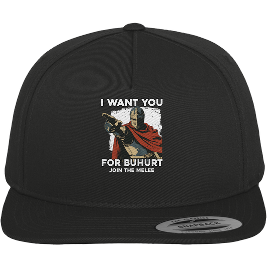 I Want You for Buhurt | Join the Melee | Premium Snapback Cap