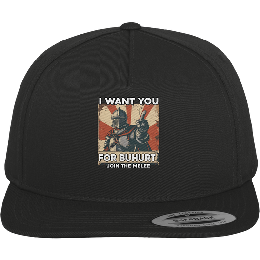 I Want You for Buhurt – Join the Melee | Knight Banner Edition | Premium Snapback Cap