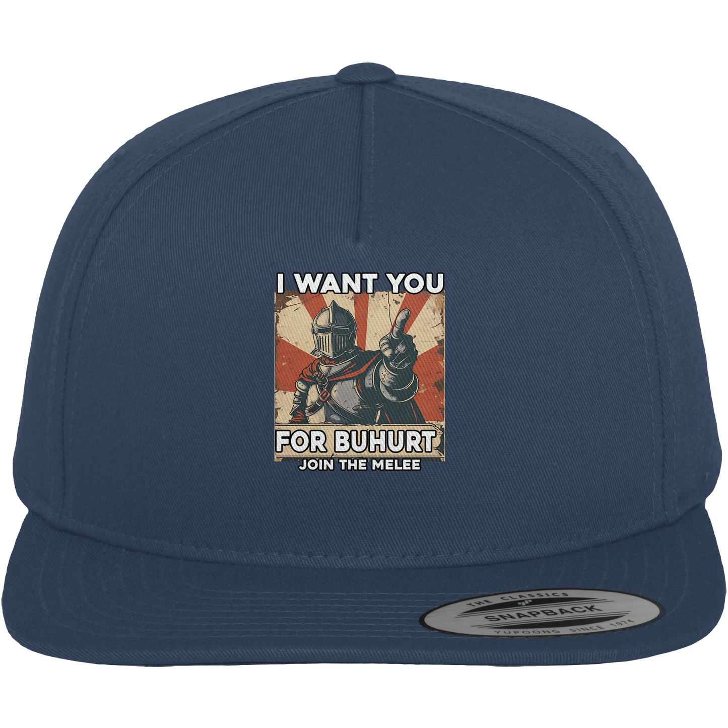 I Want You for Buhurt – Join the Melee | Knight Banner Edition | Premium Snapback Cap