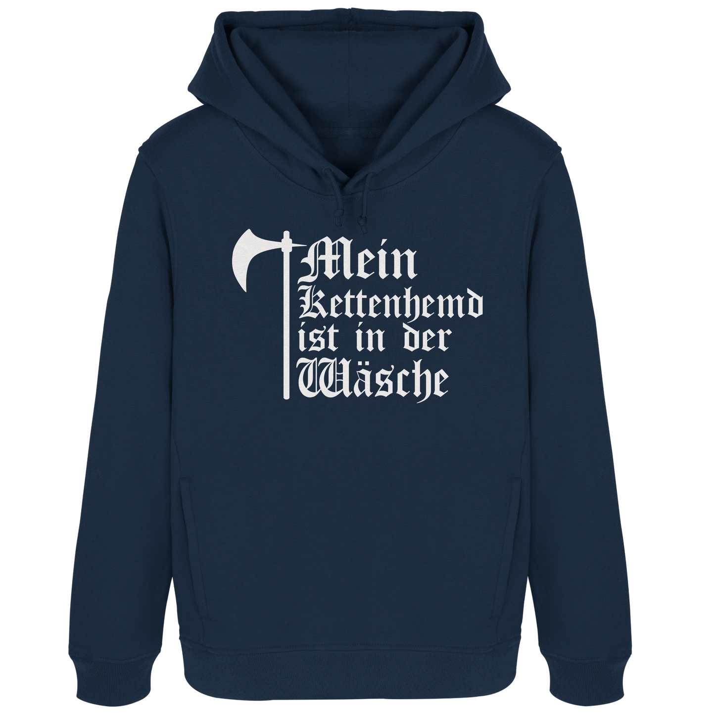 Mein Kettenhemd ist in der Wäsche – Bouhourt Damen Hoodie