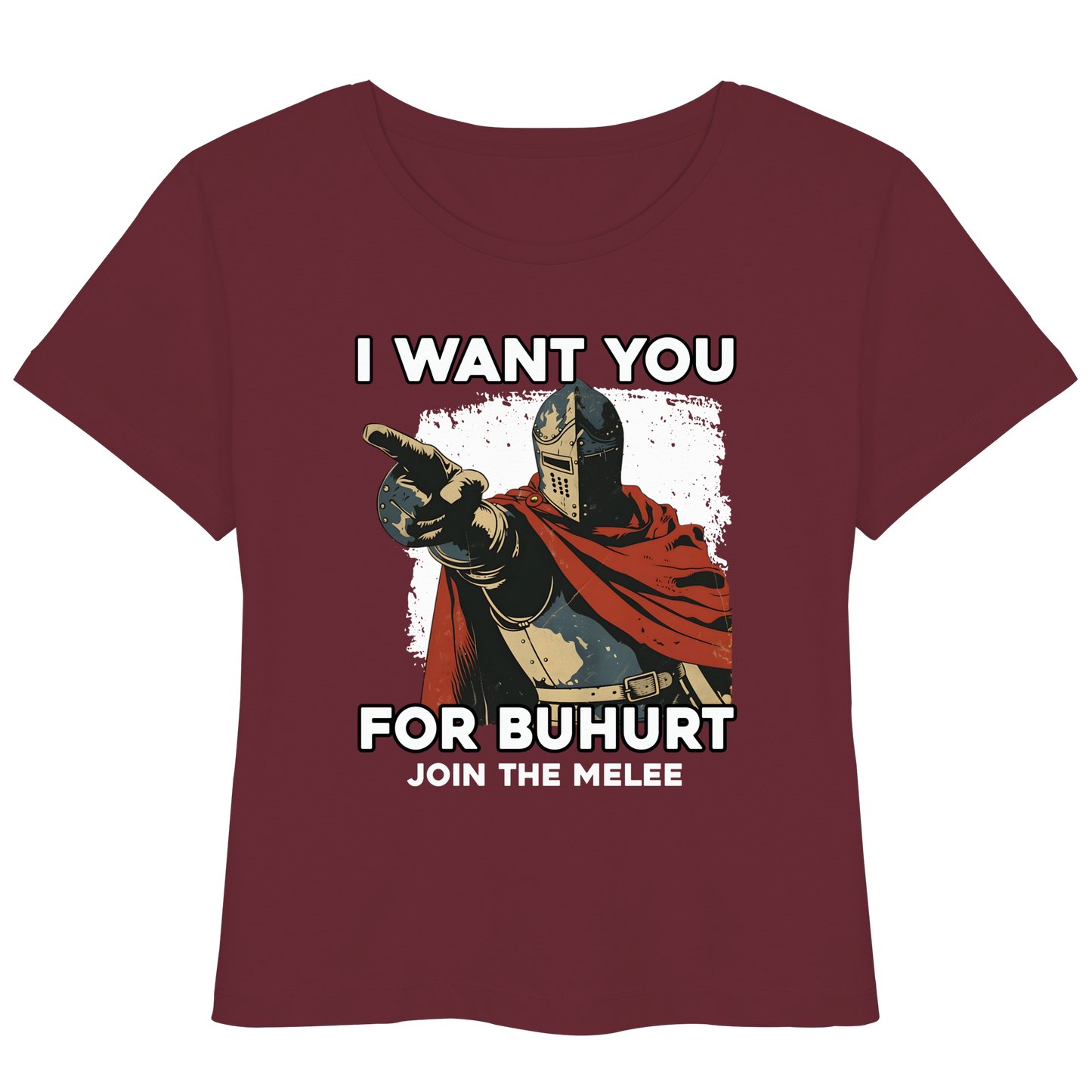 I Want You For Buhurt Damen Shirt - Frauen Bio Lightweight T-Shirt