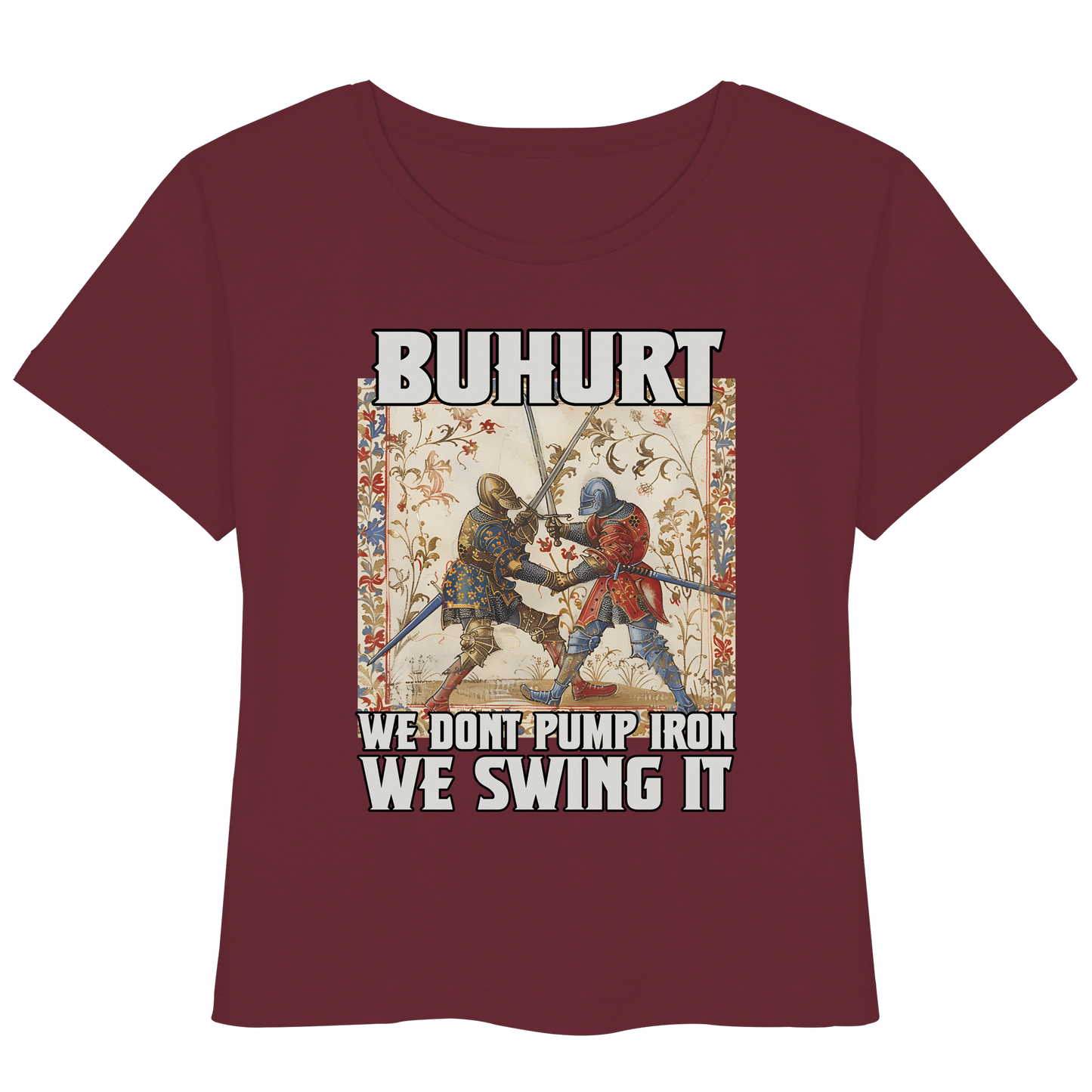 Stundenbuch Buhurt We Swing It Damen Shirt - Frauen Bio Lightweight T-Shirt