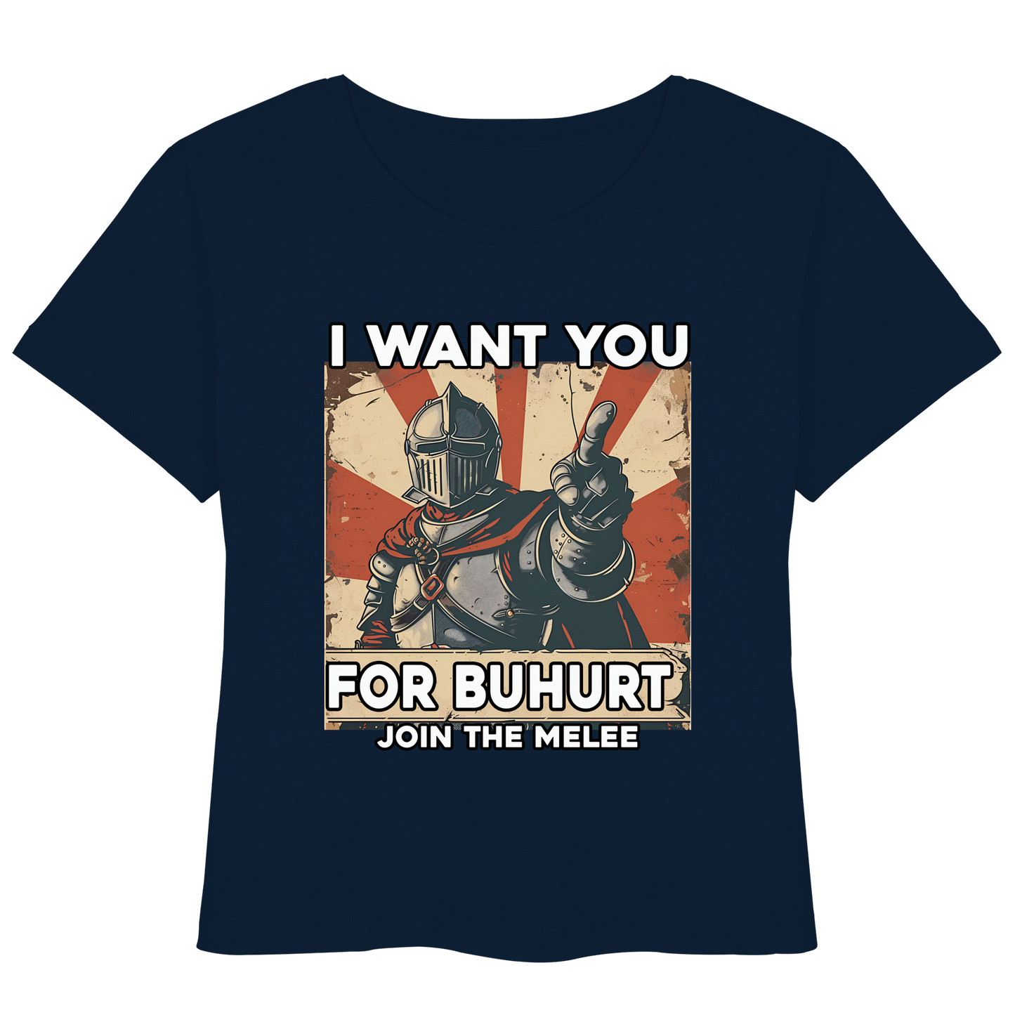 I Want You For Buhurt Damen Shirt - Frauen Bio Lightweight T-Shirt