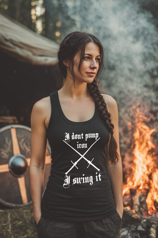 I Dont Pump Iron Damen HEMA Tank Top Frauen Bio Tank-Top