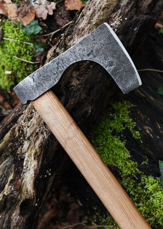 Handgeschmiedete Wikinger-Axt Typ C – ULFBERTH® Replik aus Carbonstahl (60 cm)