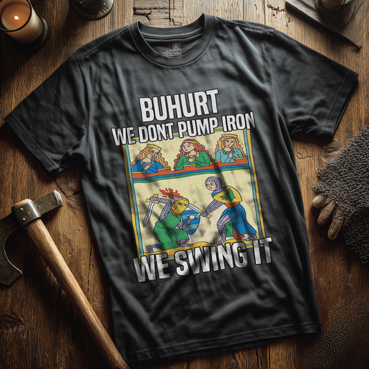 Buhurt Herren Premium Shirt | We Swing It | Bouhourt Männer T-Shirt