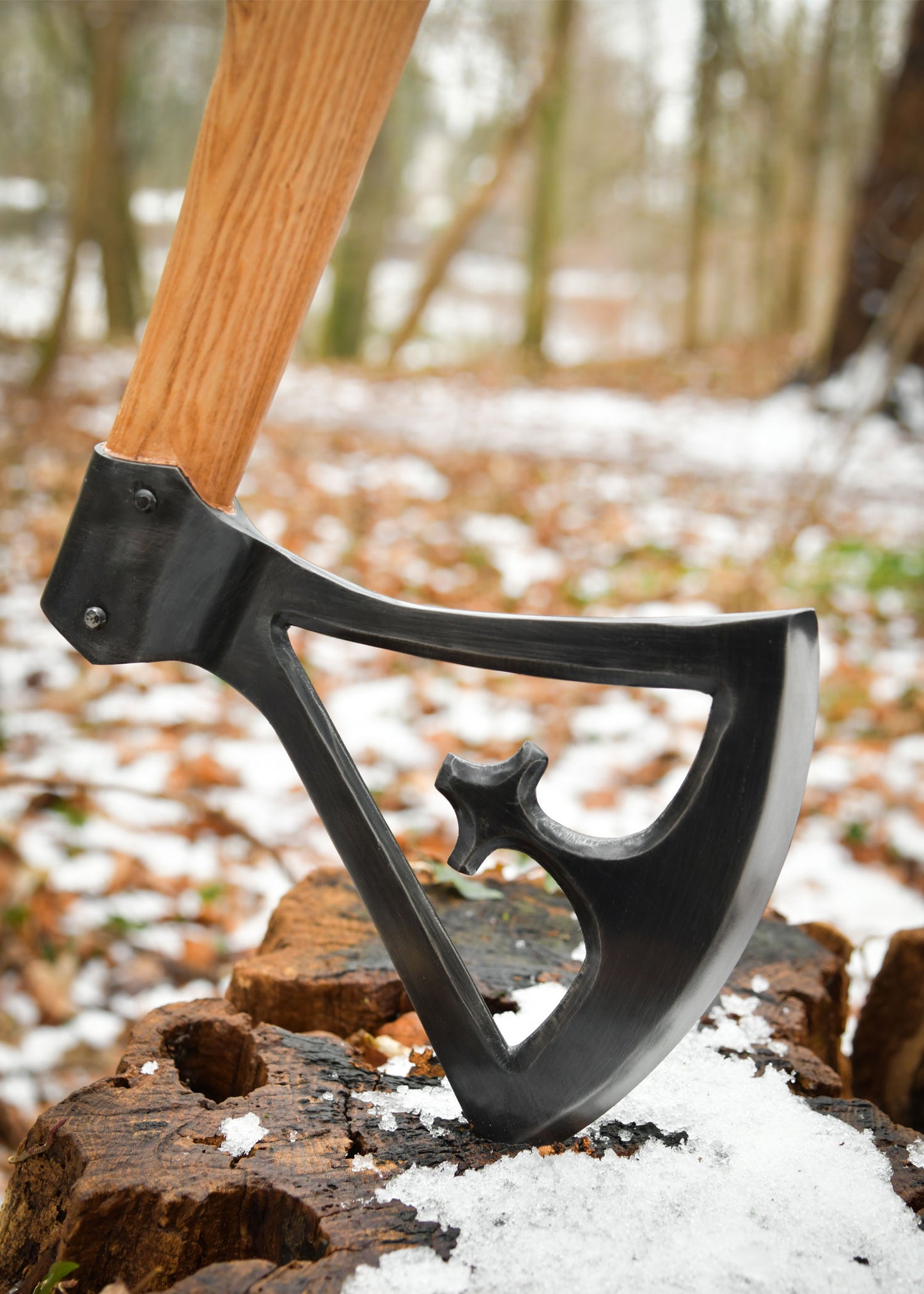 Wikinger Kreuzaxt Gotland 10. Jh. – Lange Reenactment Wikingeraxt EN45