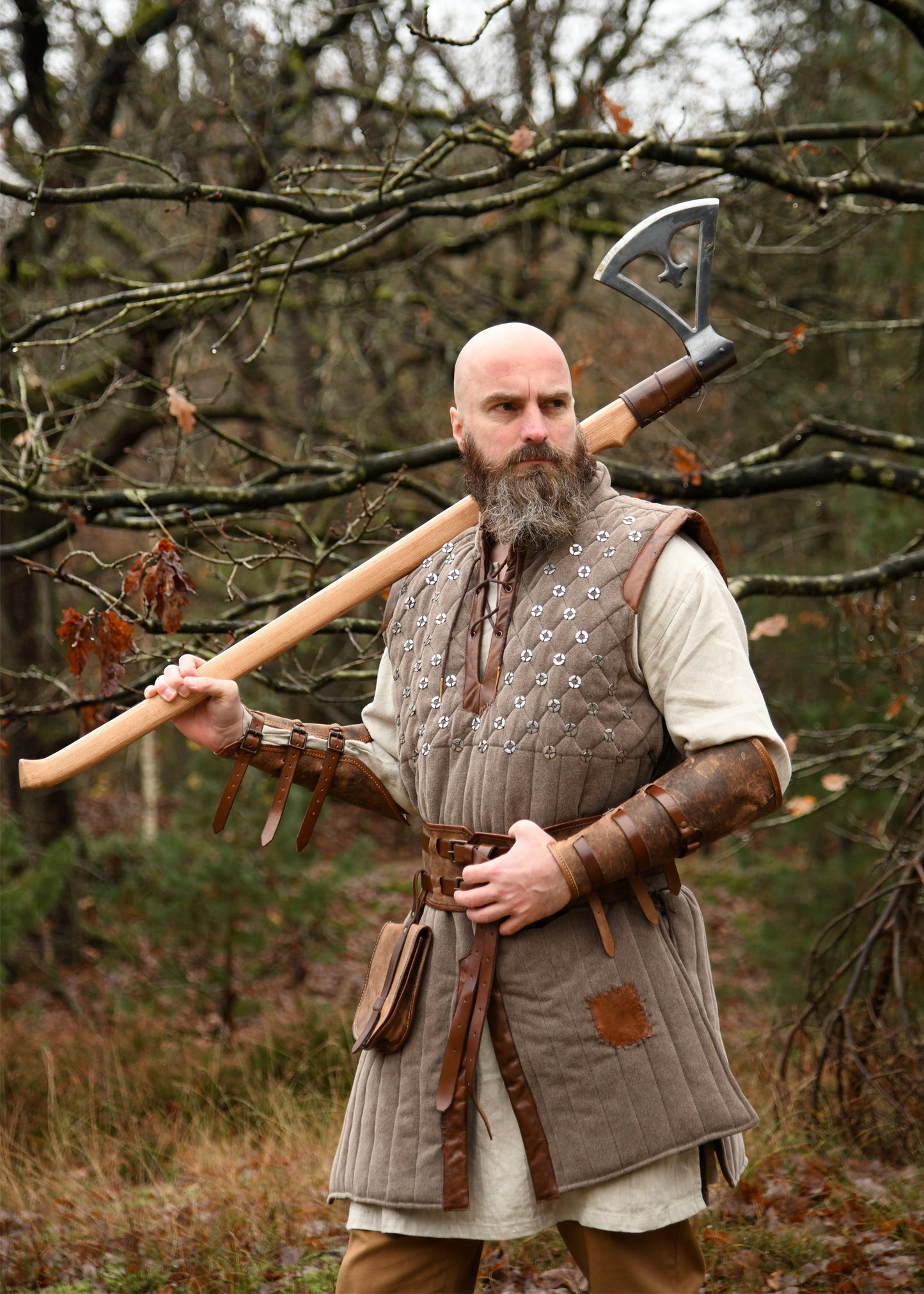 Wikinger Kreuzaxt Gotland 10. Jh. – Lange Reenactment Wikingeraxt EN45