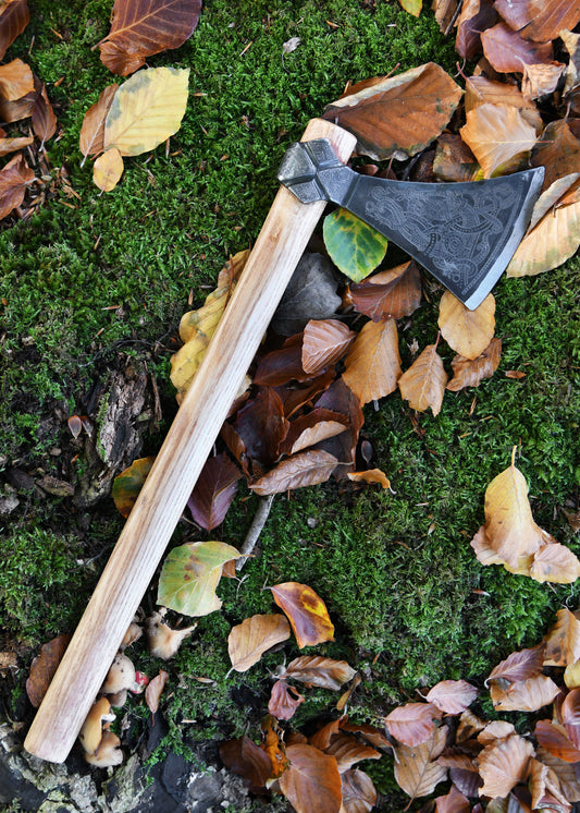 Wikinger Mammen-Axt – Historische Replik aus dem 10. Jahrhundert (41 cm)