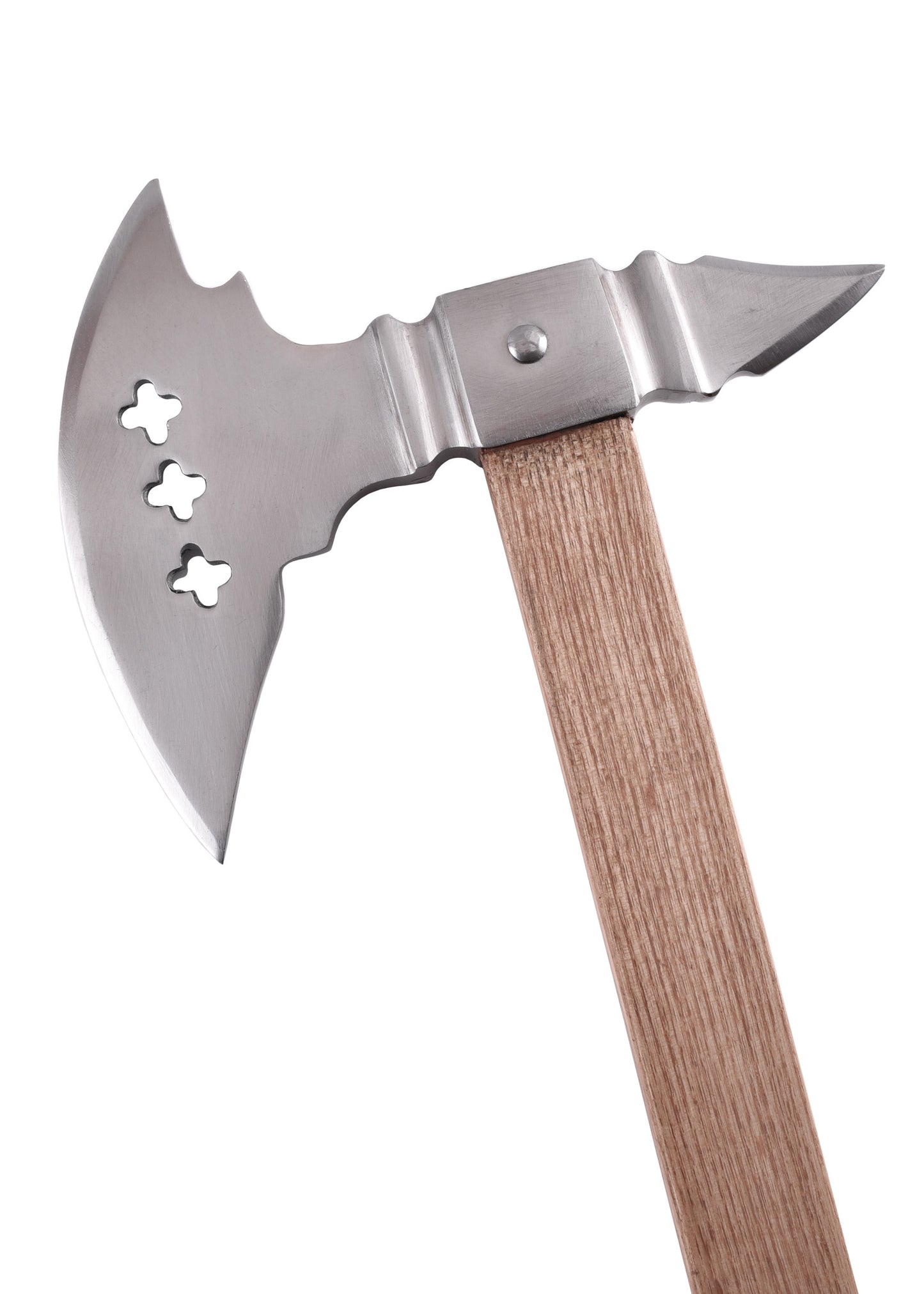 Schlachtaxt um 1460 – Mittelalterliche Reiteraxt Replik (73 cm)
