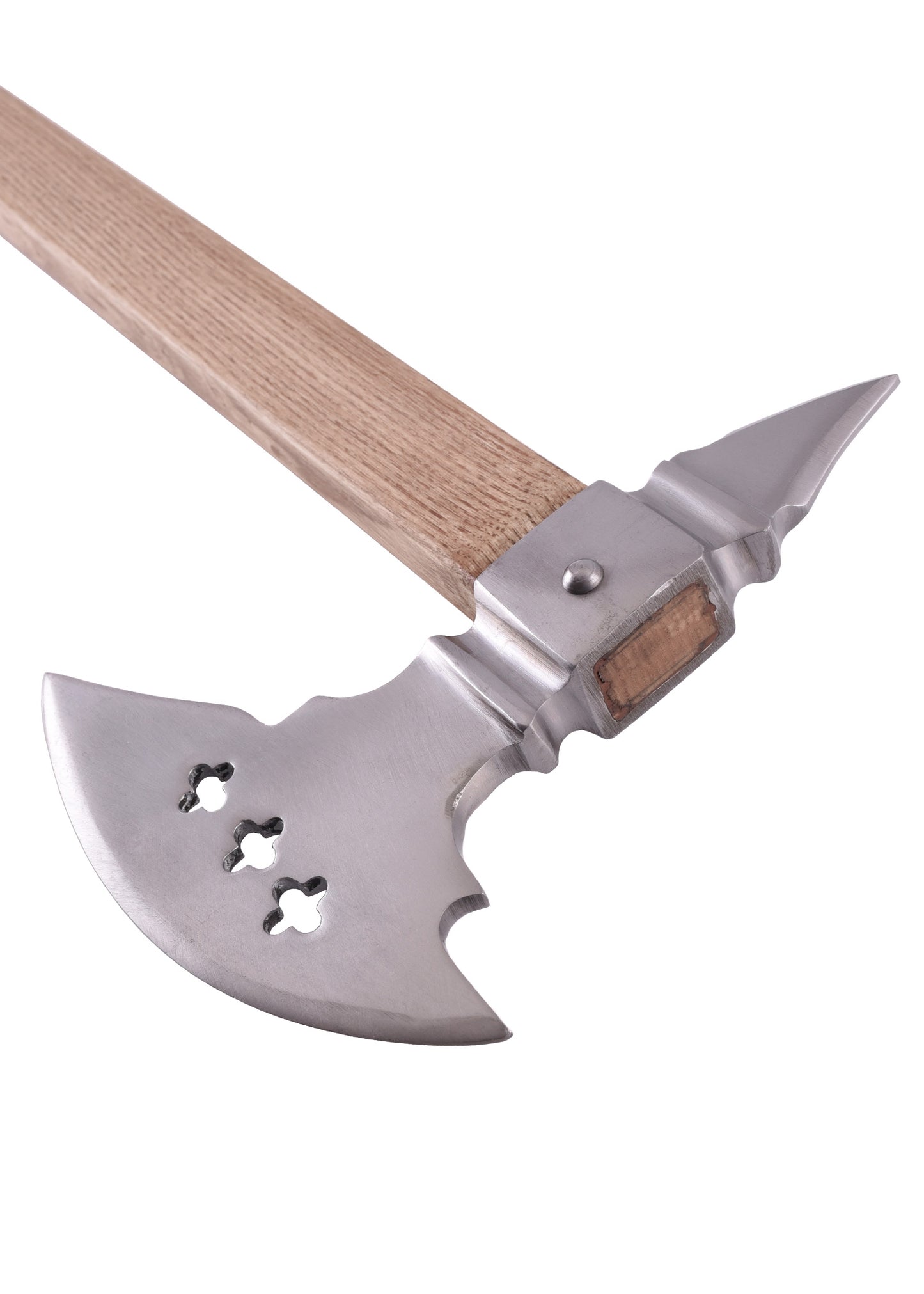 Schlachtaxt um 1460 – Mittelalterliche Reiteraxt Replik (73 cm)