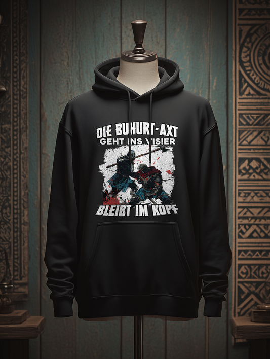 Buhurt Herren Hoodie | Bleibt Im Kopf | Bouhourt Männer Hoodie