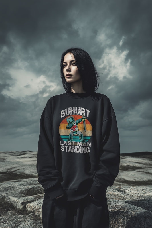 Dabing Cartoon Ritter - Damen Bio Oversized Sweatshirt
