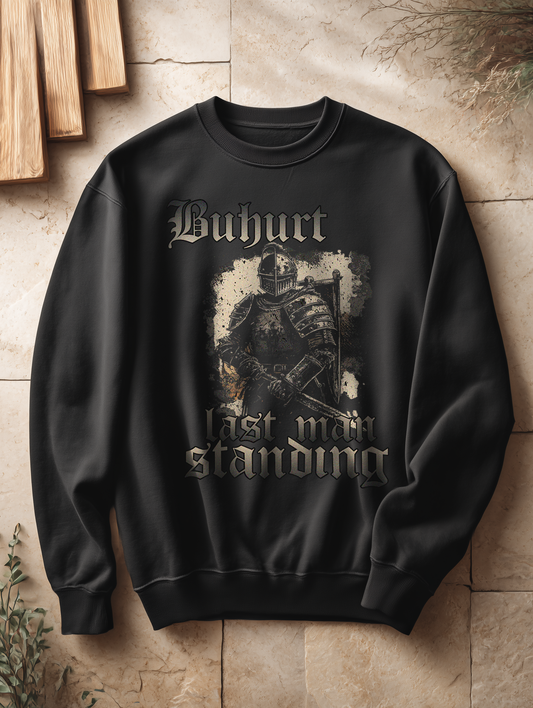 Damen Oversized Sweatshirt | Buhurt „Last Man Standing“ | Oversized Pullover