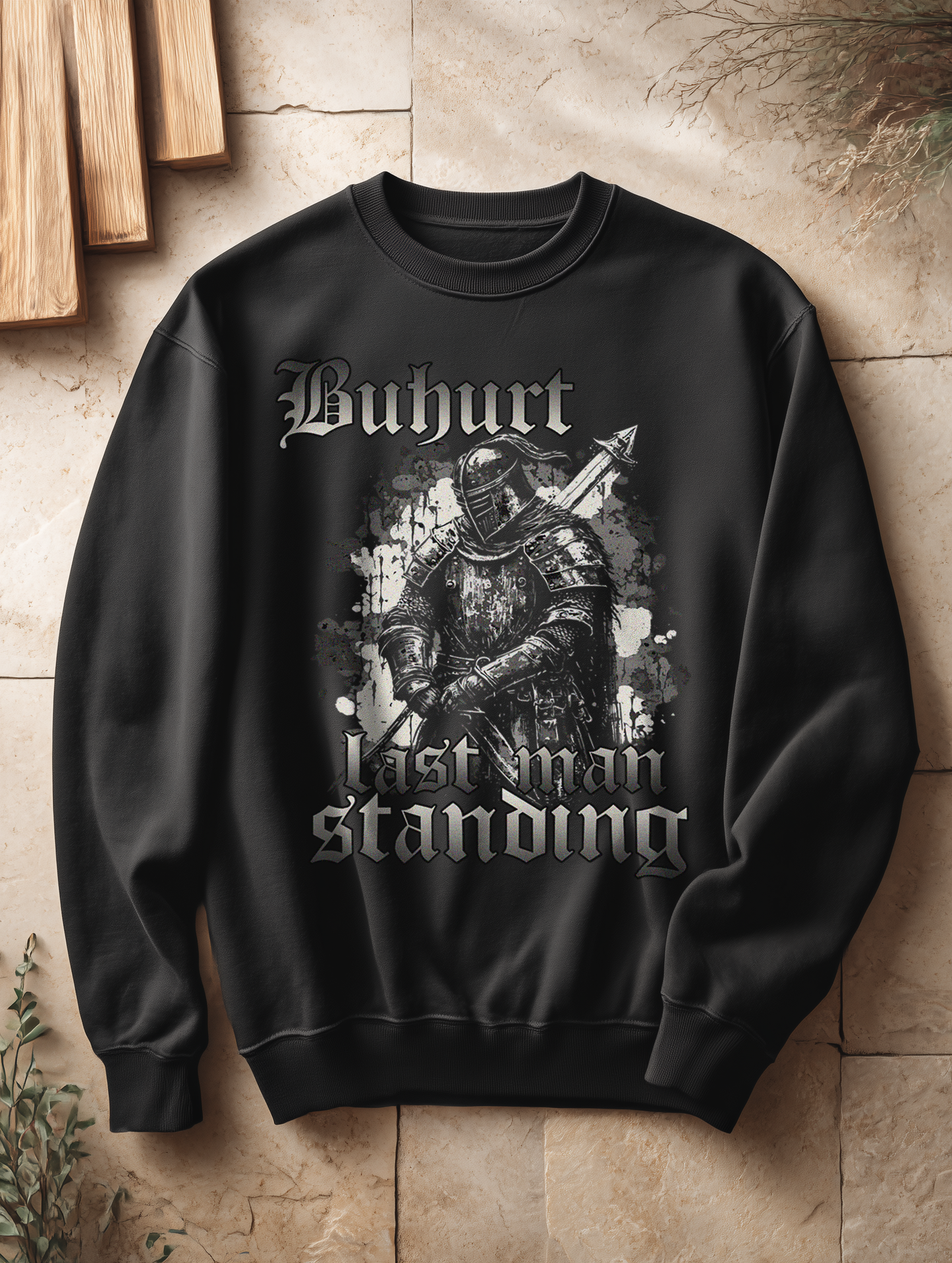 Buhurt Oversized Damen Pullover | Last Man Standing | Bouhourt Oversized Sweatshirt