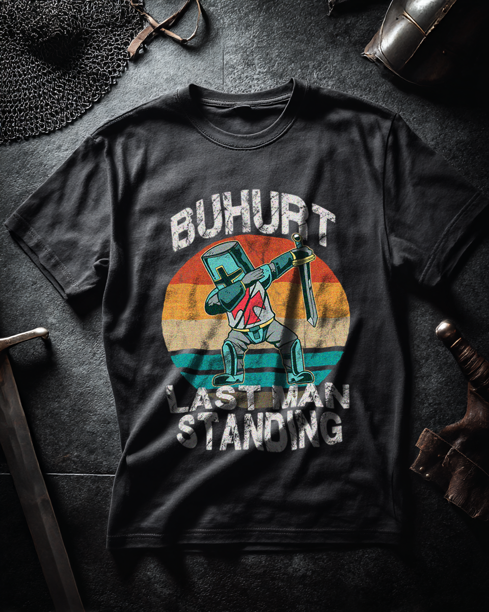 Buhurt Herren Premium T-Shirt - Dabing Cartoon Ritter