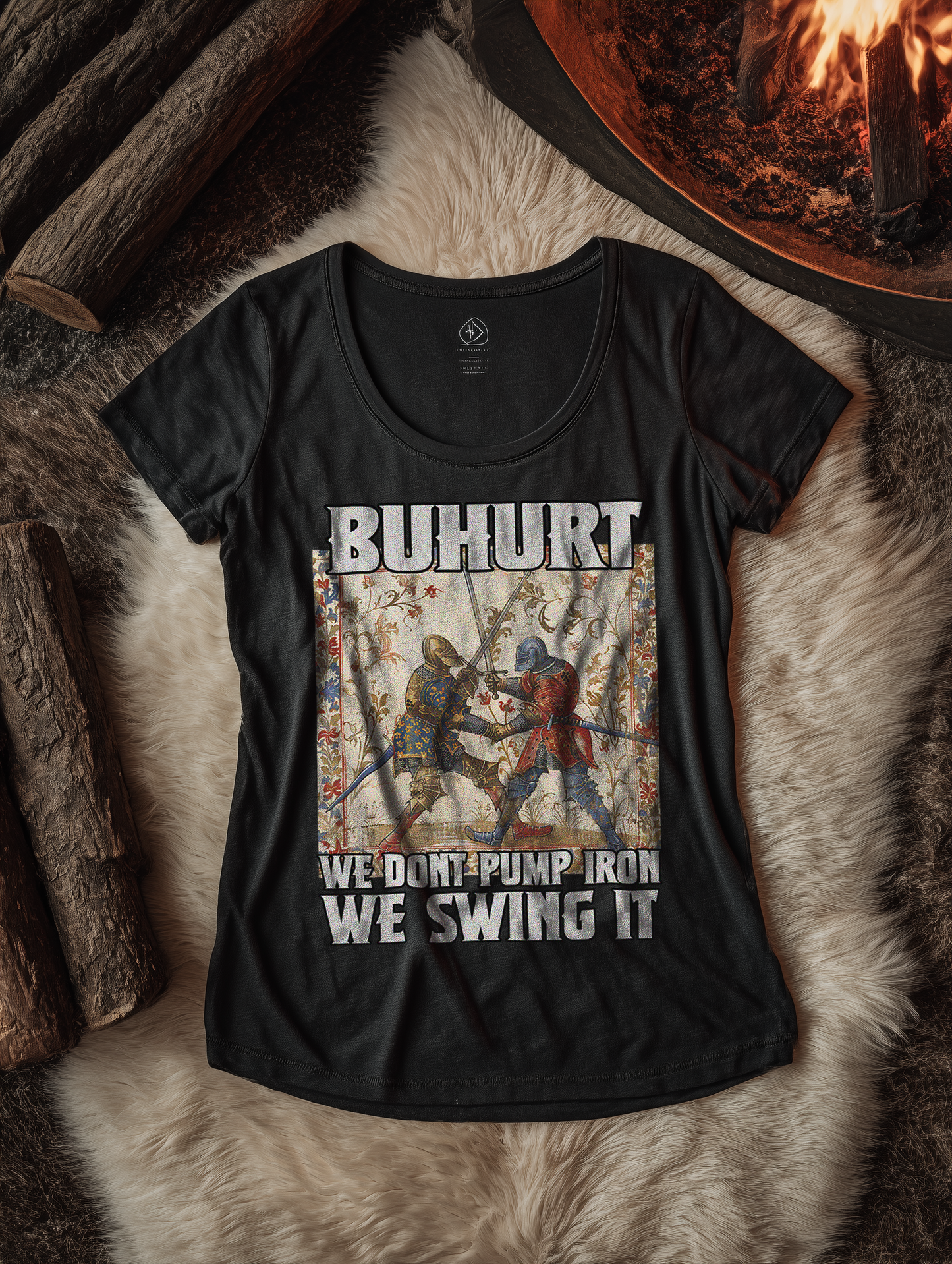 Stundenbuch Buhurt We Swing It Damen Shirt - Frauen Bio Lightweight T-Shirt