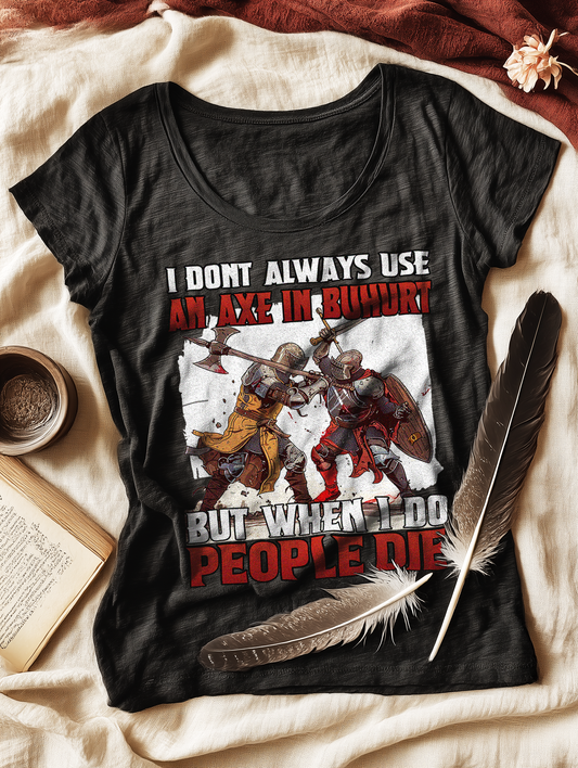 Buhurt Axe - Buhurt Damen Lightweight T-Shirt Axe HEMA Mittelalter