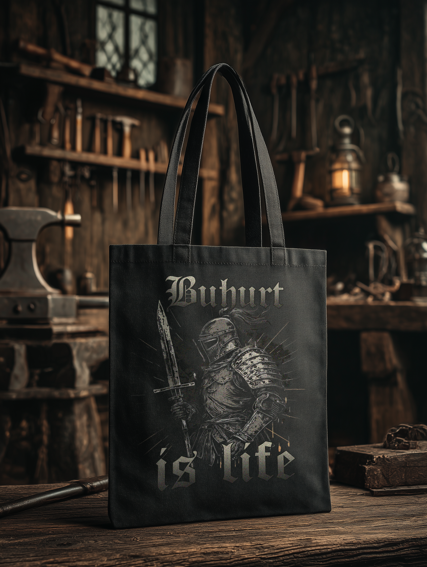 Buhurt is Life | Bio Stoffbeutel